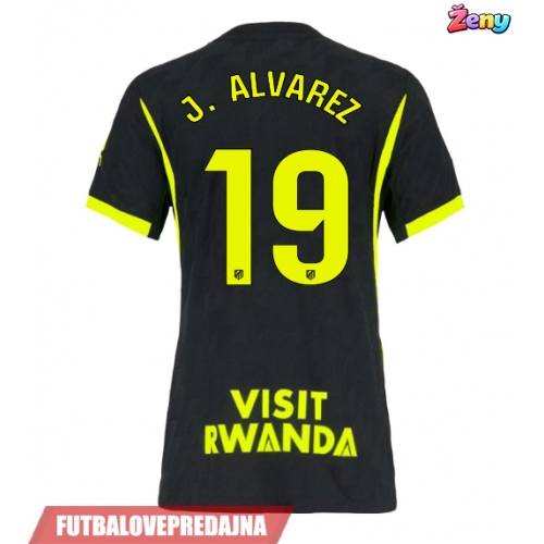 Lacne Ženy Futbalové dres Atletico Madrid Julian Alvarez #19 2026-27 Krátky Rukáv - Preč